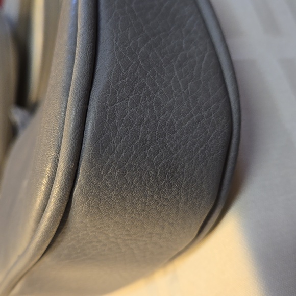 Mezon Handbag, Gray with gold hardware - Picture 8 of 8